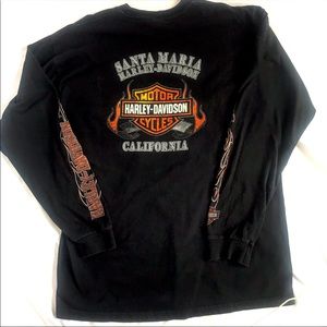 Harley Davidson Long Sleeve Tee Shirt XL